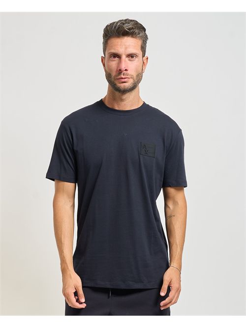Men's Armani Exchange T-shirt with logo patch ARMANI EXCHANGE | XM001456-AF10358UB101